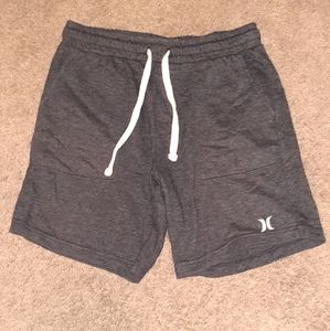 Hurley Boys Youth Shorts - Small - Clean - Blue / Drawstring